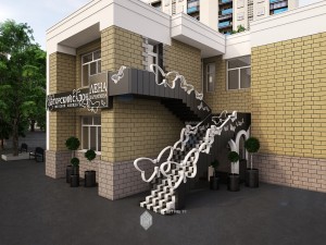 Входная группа по ул.М.Карима, 28 в г.Уфа