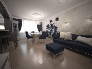 Интерьер квартиры по ул.Р.Зорге, 61 в г.Уфа
