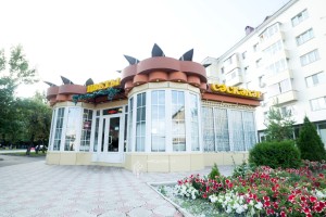 Проект торгового павильона на пересечении ул.Кирова и ул.Ленина в г.Уфа