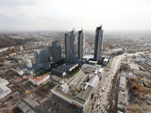 Эскиз квартала с размещением IT-парка по пр.Октября в г.Уфа